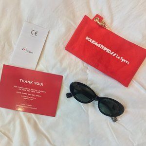 Le Specs x Solid & Striped DITCH BLACK